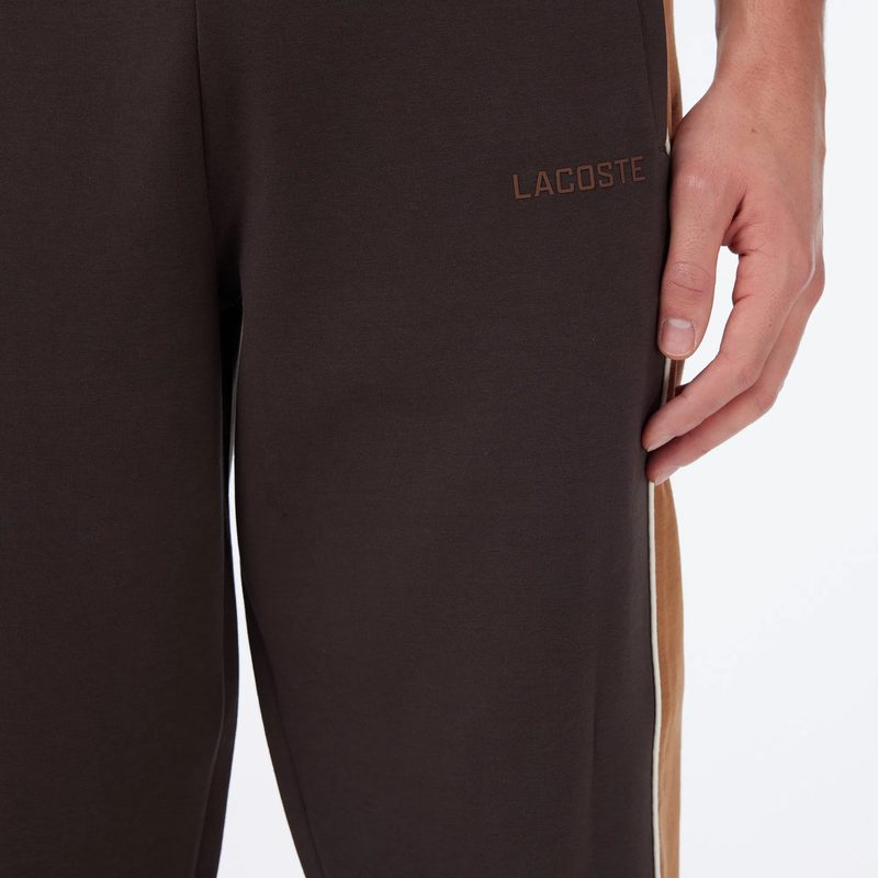 Мужские хлопковые спортивные брюки Lacoste свободного кроя 5