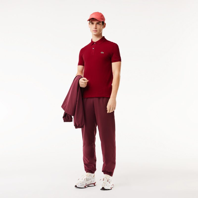 Мужское поло Lacoste L.12.12 приталенного кроя 4