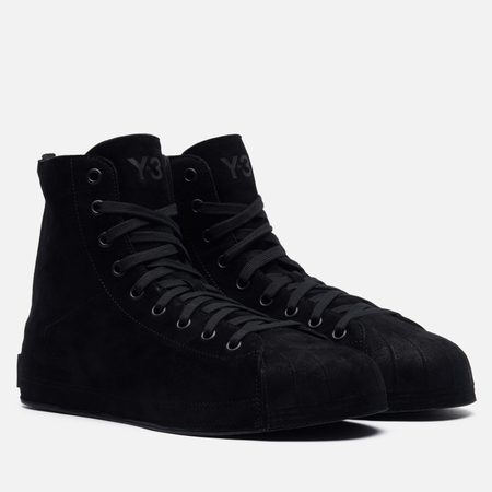 Кеды Y-3 Nizzastar High, цвет чёрный