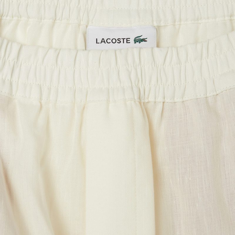 Женские брюки Lacoste из смеси льна 5