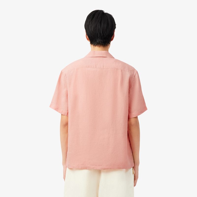 Мужская рубашка Lacoste из льна 2