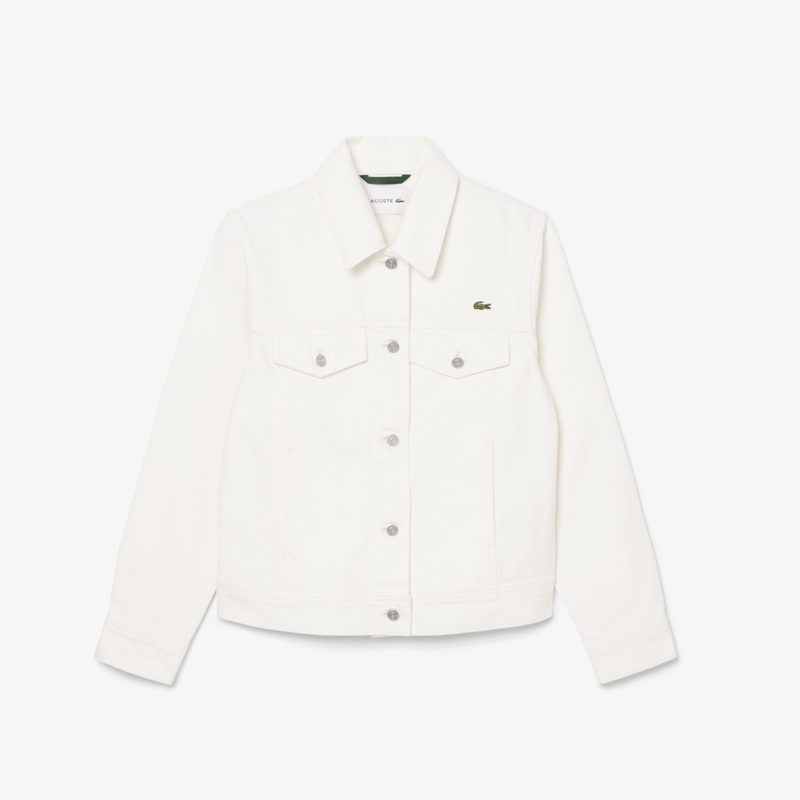 Женская джинсовая куртка Lacoste 4
