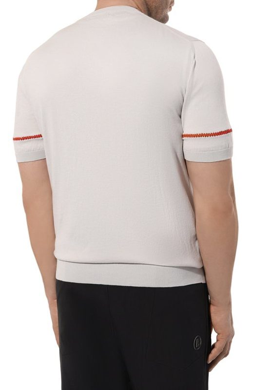 Хлопковый джемпер Il Borgo Cashmere 4