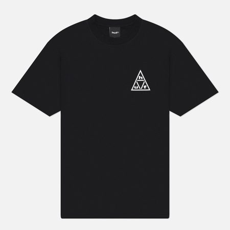Мужская футболка HUF Triple Triangle, цвет чёрный