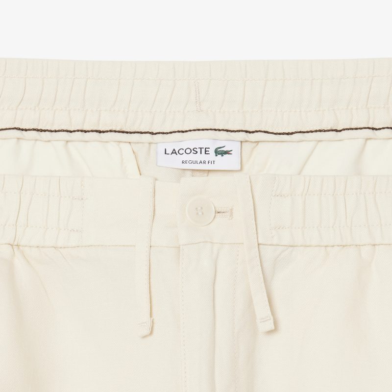 Мужские льняные шорты Lacoste 4