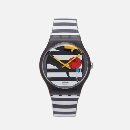 Наручные часы Swatch Cross The Path, цвет чёрный