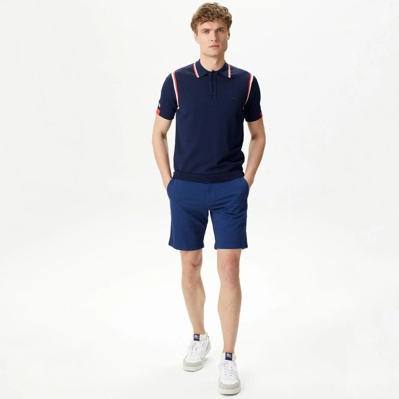 Мужские шорты Lacoste приталенного кроя