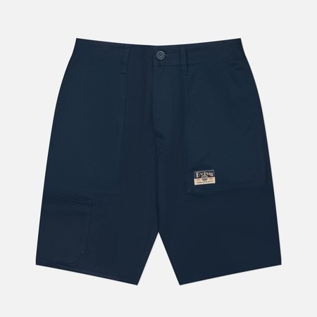 Мужские шорты Evisu Heritage Daicock Printed Woven, цвет синий