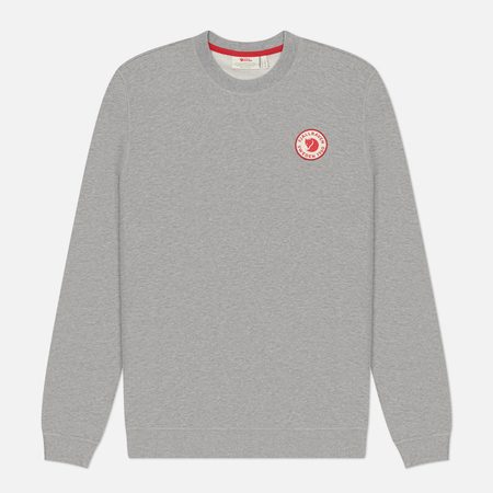 Мужская толстовка Fjallraven 1960 Logo Badge, цвет серый