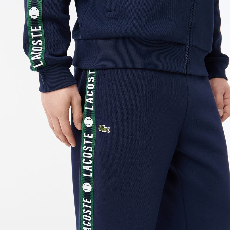 Мужские спортивные брюки Lacoste из эластичного хлопка 4