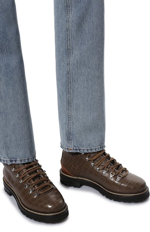 Ботинки Dimicia из кожи крокодила Ralph Lauren 3