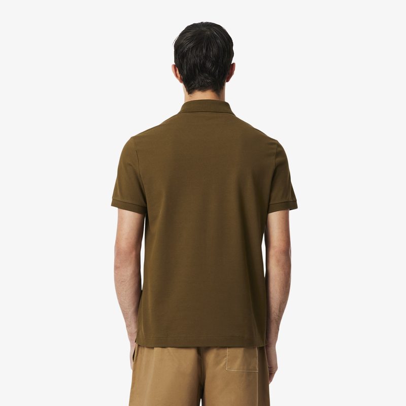 Мужское поло Lacoste прямого кроя 3