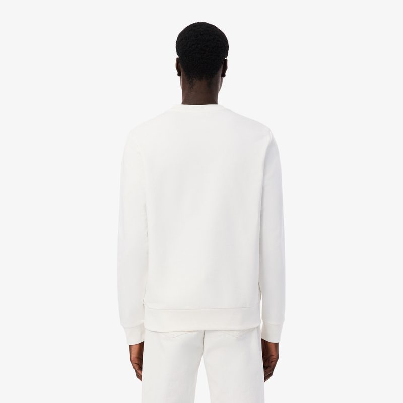 Мужской флисовый свитшот Lacoste классического кроя 2