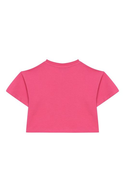 Хлопковая футболка Moschino 2