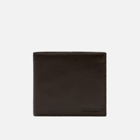 Кошелек Barbour Amble Leather Billfold, цвет коричневый