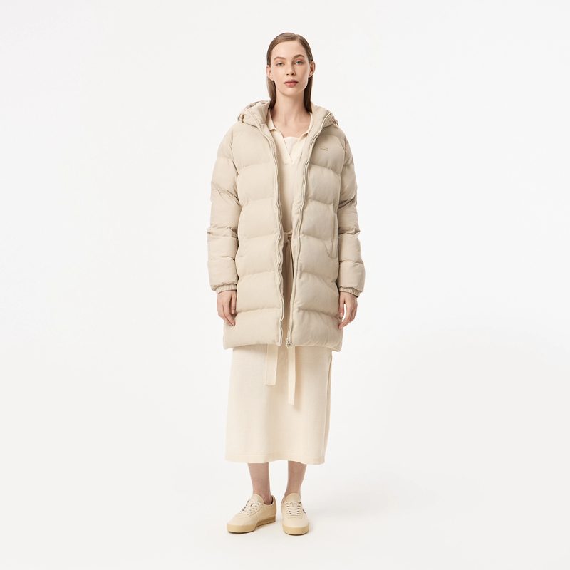 Женский короткий пуховик Lacoste