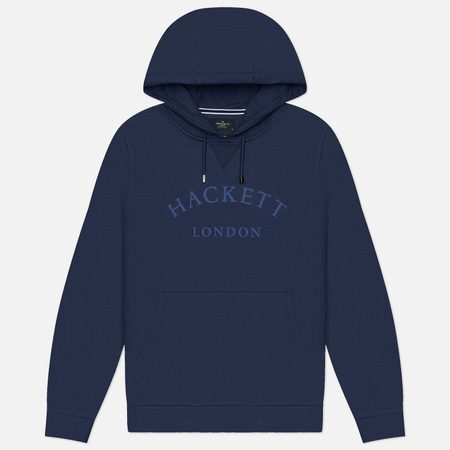 Мужская толстовка Hackett Heritage Essential AW Hoodie, цвет синий