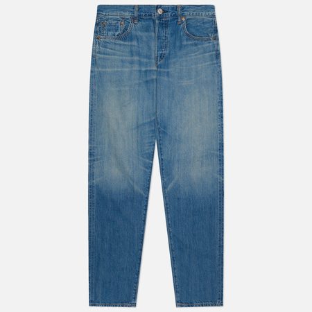 Мужские джинсы Edwin Regular Tapered Kaihara Indigo Lightweight Red Selvage 10.5 Oz, цвет голубой