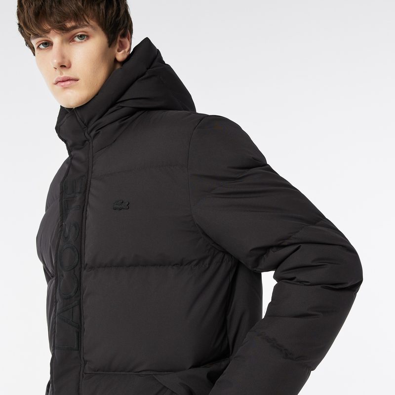 Мужская утеплённая куртка Lacoste с капюшоном 3