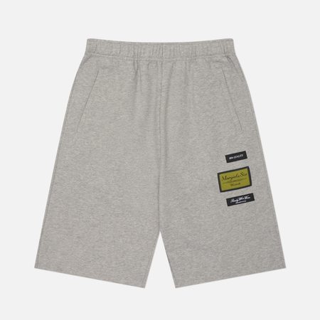 Мужские шорты Maison Margiela MM6 Label Patch, цвет серый