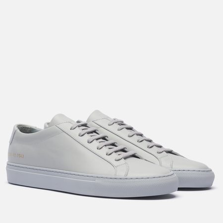 Мужские кеды Common Projects Original Achilles Low, цвет серый