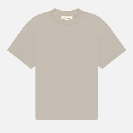 Мужская футболка Fear of God ESSENTIALS Signature Essential, цвет бежевый