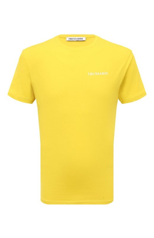 Хлопковая футболка Trussardi