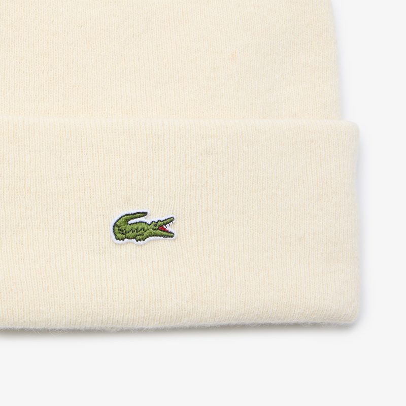 Шерстяная шапка Lacoste унисекс 2