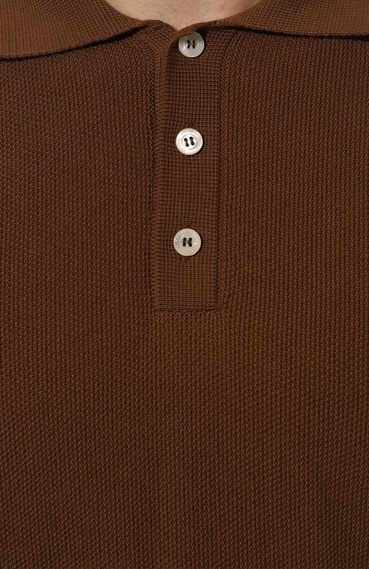 Хлопковое поло Il Borgo Cashmere 5