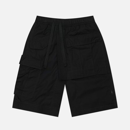 Мужские шорты maharishi Asym Hakama, цвет чёрный
