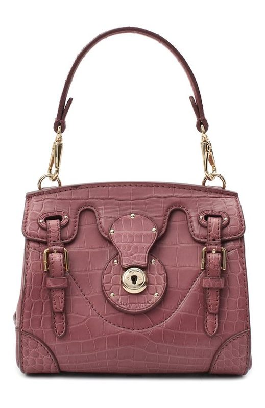 Сумка Ricky 18 из кожи крокодила Ralph Lauren