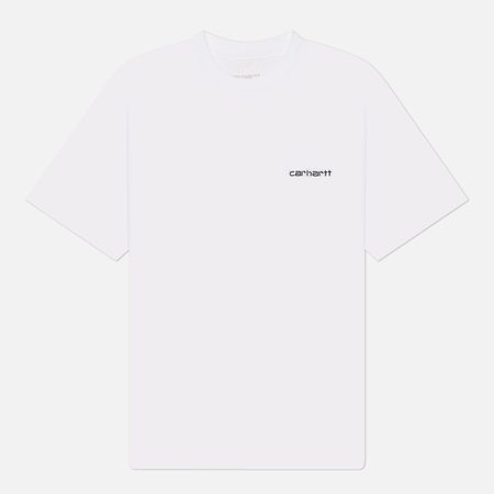 Женская футболка Carhartt WIP W' Script Embroidery, цвет белый
