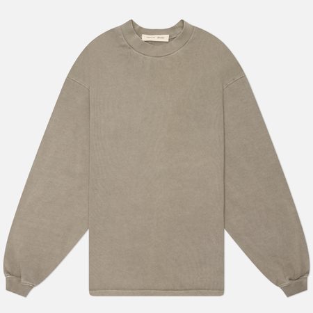 Женский лонгслив Fear of God ESSENTIALS Signature 90's Fit, цвет бежевый