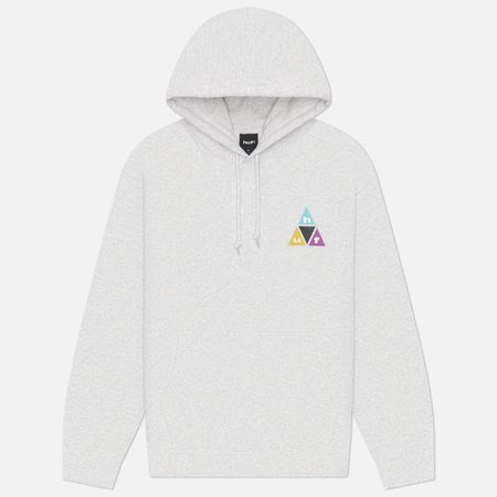 Мужская толстовка HUF Prism Triple Triangle Pullover Hoodie, цвет серый
