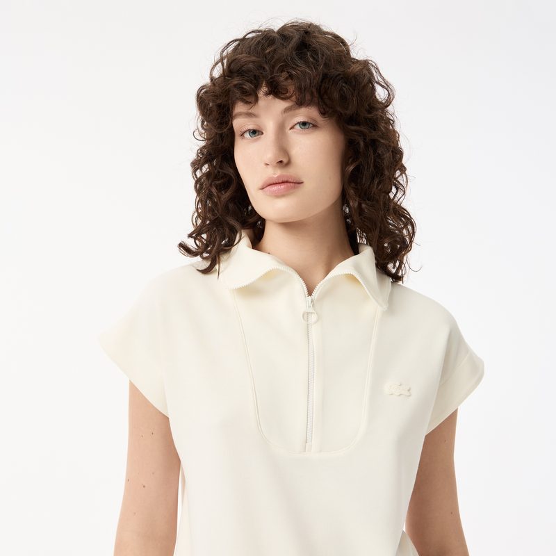 Женская толстовка Lacoste с высоким воротом на молнии без рукавов 3