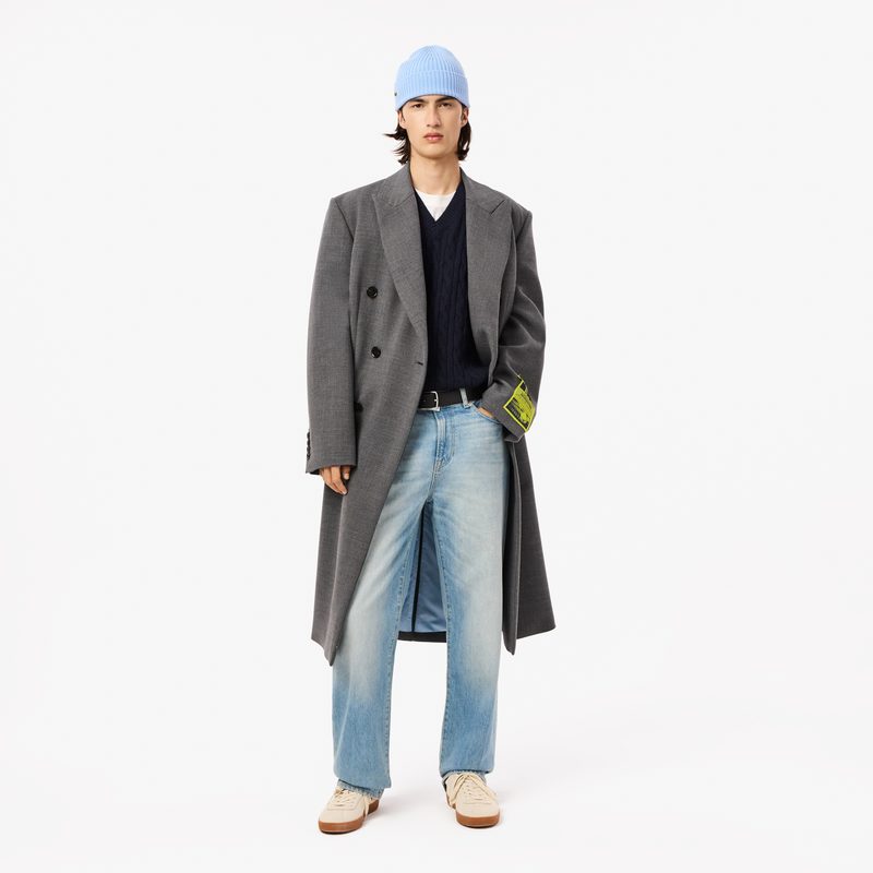 Мужской жилет Lacoste из овечьей шерсти без рукавов 4