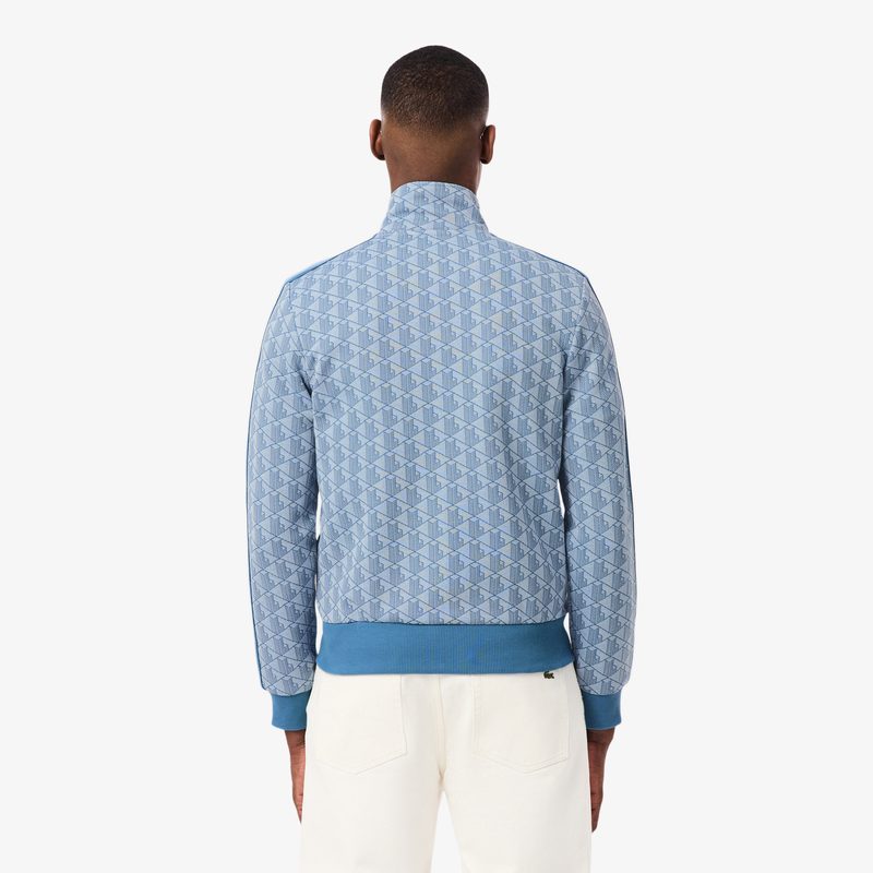 Мужская жаккардовая толстовка Lacoste PARIS с монограммой 2