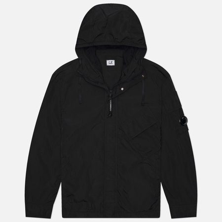 Мужская рубашка C.P. Company Chrome-R Hooded Lens, цвет чёрный