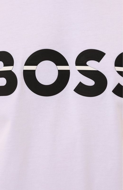 Хлопковая футболка BOSS Green 5