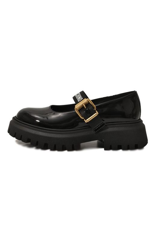 Кожаные туфли Moschino 2