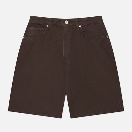 Мужские шорты Norse Projects Korshavn Relaxed 5 Pocket Resist Dyed, цвет коричневый
