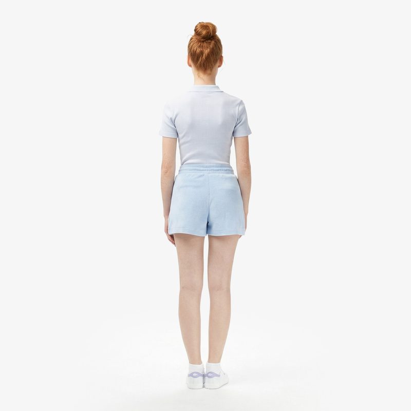Женские хлопковые шорты Lacoste 3