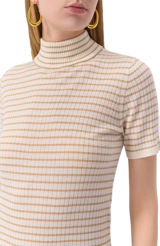 Водолазка из шерсти и шелка Max Mara Studio 5