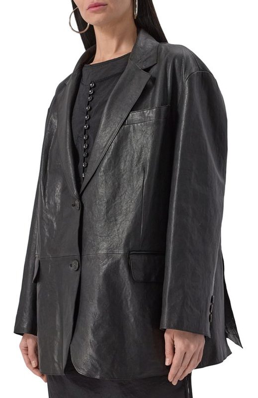 Кожаный жакет Weekend Max Mara 3