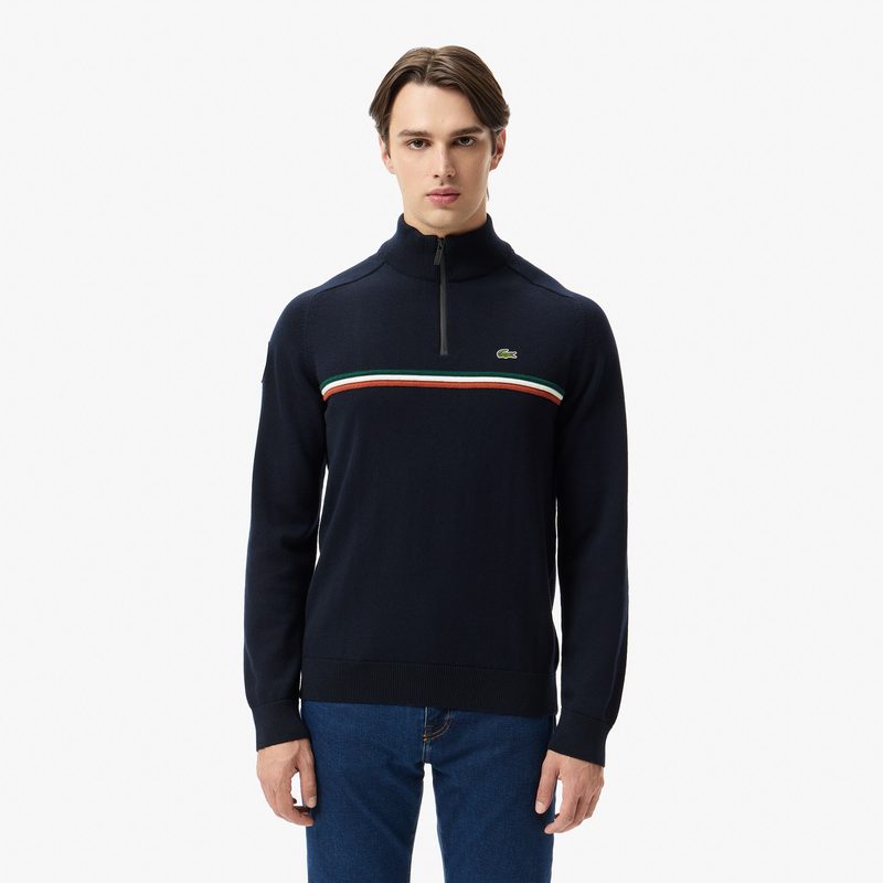 Мужской свитер Lacoste классического кроя