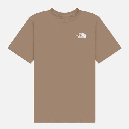 Женская футболка The North Face Evolution Box NSE Relaxed, цвет коричневый
