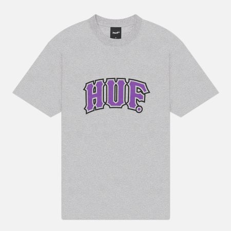 Мужская футболка HUF Classic Arch, цвет серый