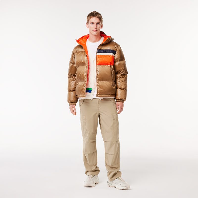 Мужская двусторонняя пуховая куртка Lacoste 4