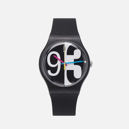 Наручные часы Swatch Zoomzang, цвет чёрный