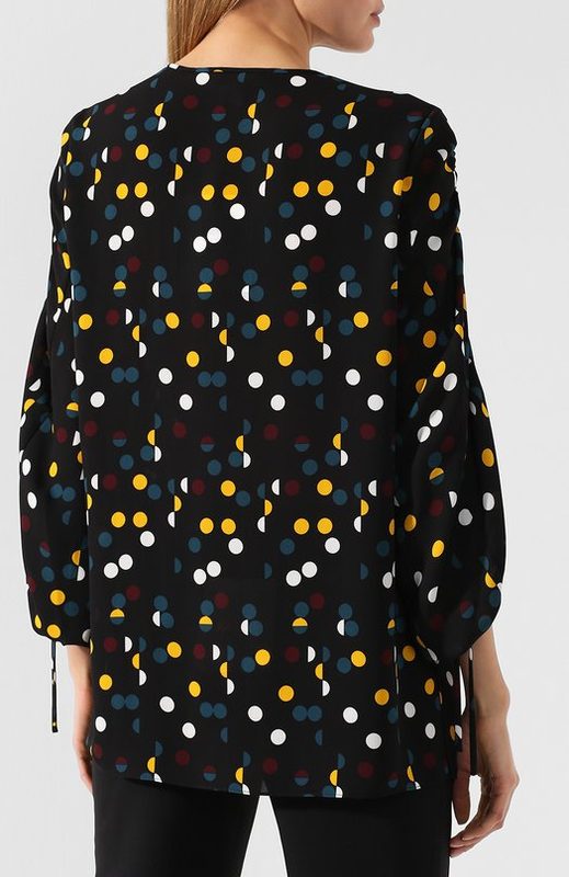 Блузка с принтом Diane Von Furstenberg 4